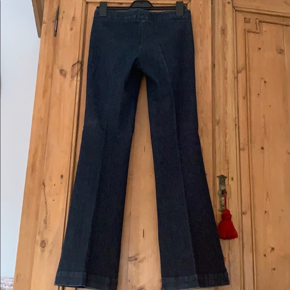 Theory Emerson Denim Trousers Pants - Picture 2 of 4